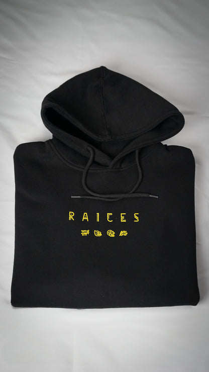 RAICES “BLACK” HOODIE